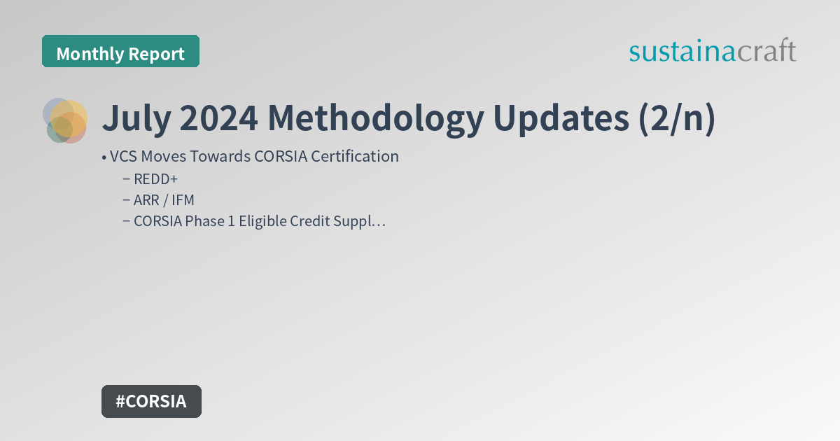 July 2024 Methodology Updates (2/n)