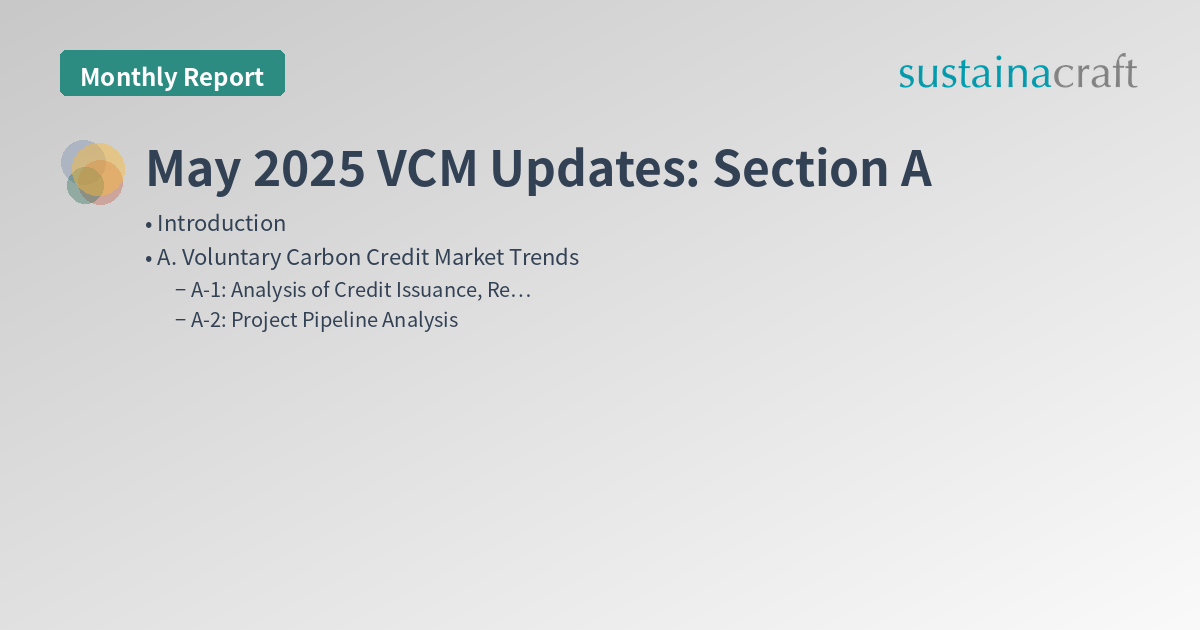 May 2025 VCM Updates: Section A