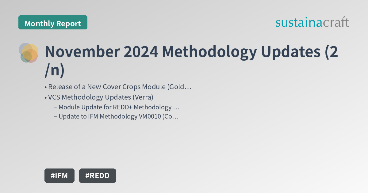 November 2024 Methodology Updates (2/n)