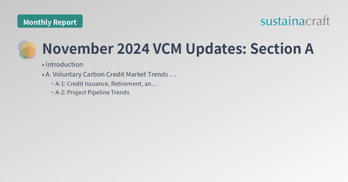 November 2024 VCM Updates: Section A
