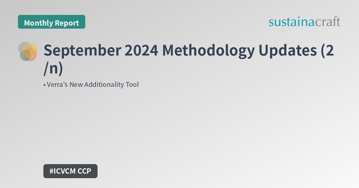 September 2024 Methodology Updates (2/n)