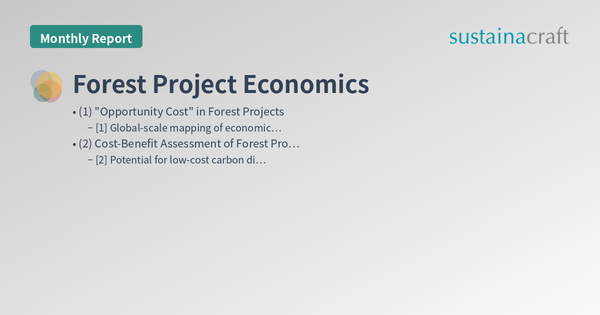 Forest Project Economics