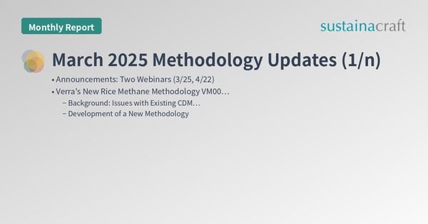 March 2025 Methodology Updates (1/n)