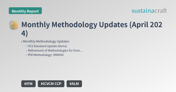 Monthly Methodology Updates (April 2024)