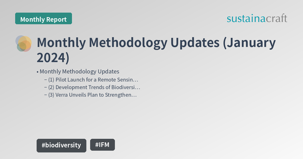 Monthly Methodology Updates (January 2024)