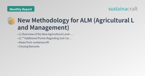 New Methodology for ALM (Agricultural Land Management)