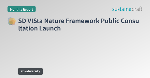 SD VISta Nature Framework Public Consultation Launch