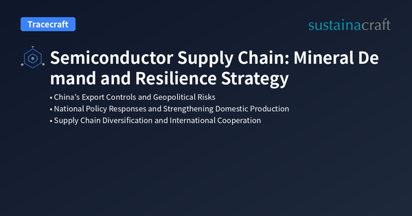 Semiconductor Supply Chain: Mineral Demand and Resilience Strategy