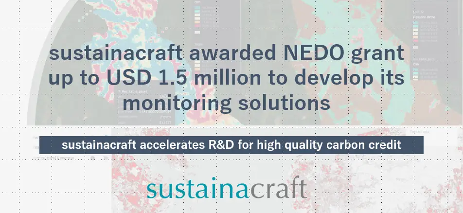 sustainacraft awarded NEDO grant to develop its monitoring solutions